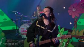 The Linda Lindas Groovy Xmas Jimmy Kimmel Live performance watch