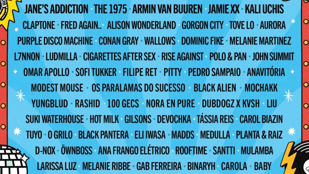 Lollapalooza 2023 Brasil lineup