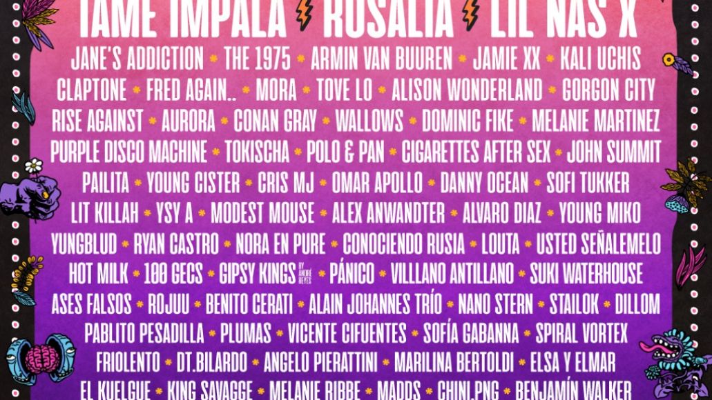 Lollapalooza Chile 2023 lineup