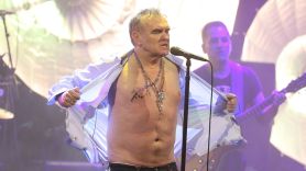 Morrissey shirtless