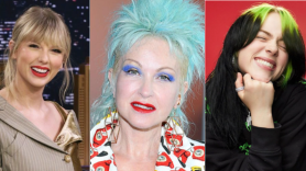 Taylor Swift Cyndi Lauper and Billie Eilish